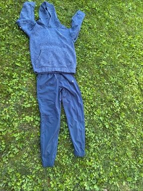 Kids Navy Jogger Pants - Lightweight Athletic Bottoms
